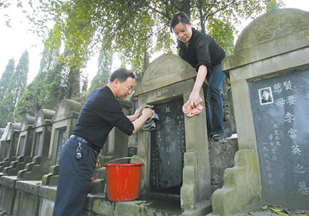 Qing Ming Festival - Grave Cleaning or Sau Mu (扫墓)