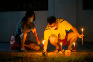 Hungry Ghost Festival (中 元 节) in Singapore