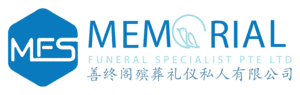 logo of the memorial funeral specialist