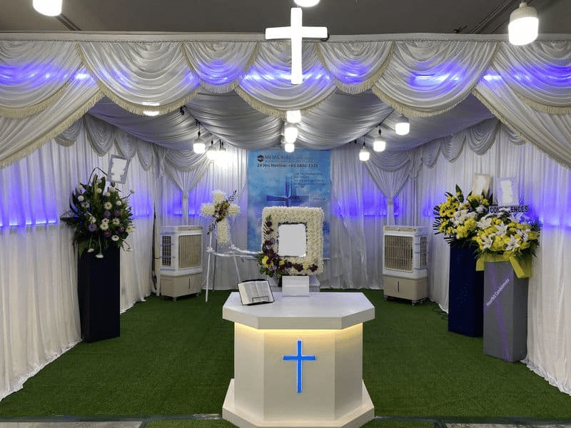 What is a Christian Wake in Singapore?