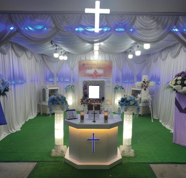 roman catholic funeral parlour